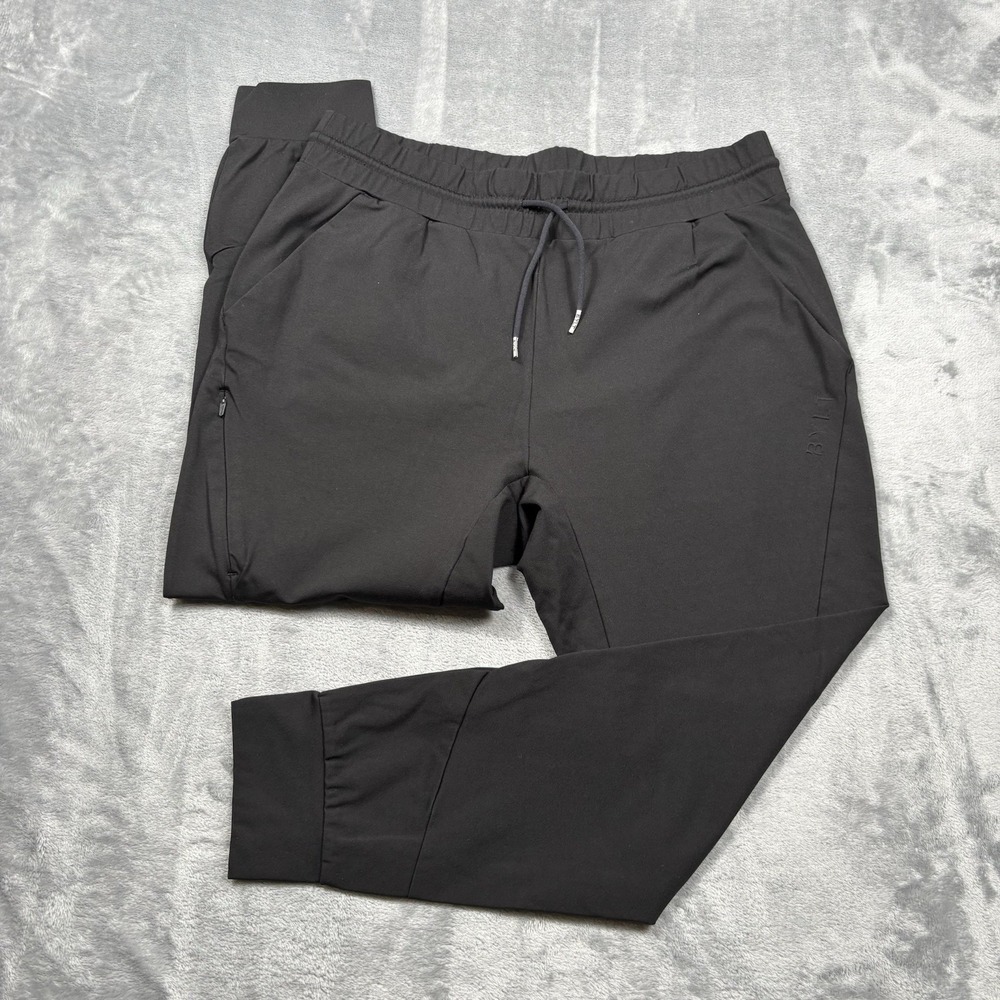 BYLT Active Jogger Mens XL Black Premium Basics Athletic Tapered Pants